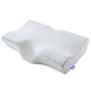 Cushion Lab Neck Relief Ergonomic Cervical Pillow, Grey,  NWT Open box
